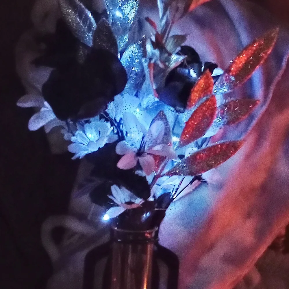 Flowers w lights - Picture 3 of 5